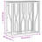 Wildomar Glass Top Console Table-1855070640-1855070652