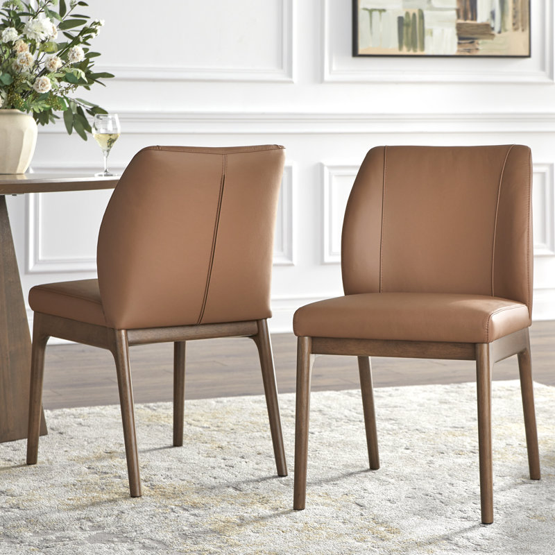 Lisbon Dining Chair (Set of 2), Cognac