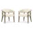 Extendable Rectangular Dining Table With 4 Side Chairs 2 Host Chairs Bench And Buffet-111030721