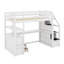 Lit mezzanine simple avec bureau et tablettes-1625706749