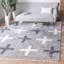 Tapis gris clair Mitzy-1686902444