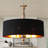 Ciya 4 - Light Iron Dimmable Drum Chandelier-1568694840-1568694839