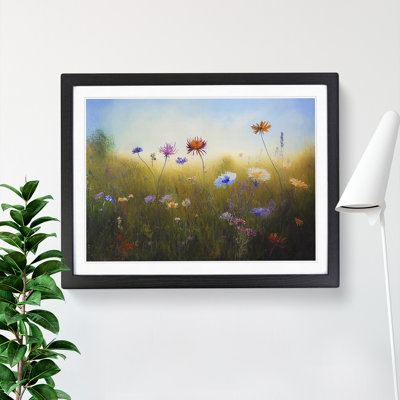 Stunning Wildflowers Floral 1 Piece Single Picture Frame Painting