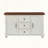 Mid Century Modern Sideboard Buffet Cabinet in Brown and White