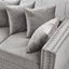 Causeuse rembourrée en velours Living-903102340
