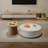 35.43"Simple Cream Style Round Tea Table
