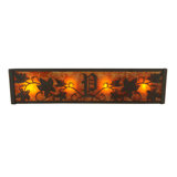 Personalized 4 - Light Bath Bar