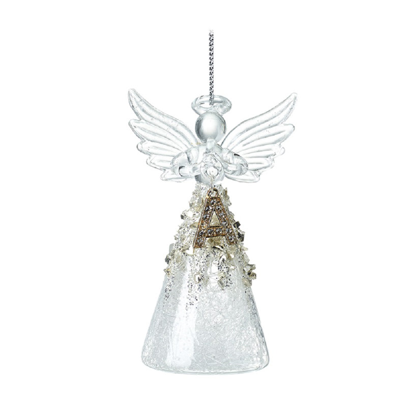 Mcdaniel 9cm Glass Hanging Figurine Ornament