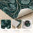 Floral Vine Non-Slip Washable Kitchen Mats