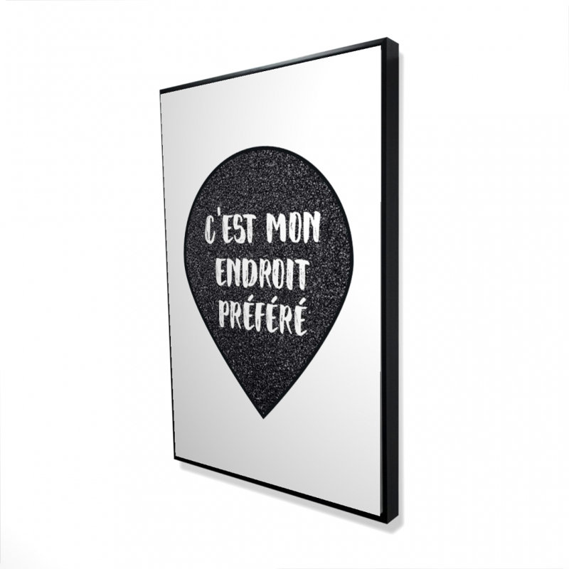 «It's My Favorite Spot» sur toile