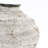 11.5'' Rustic Gray Ceramic Round Vase