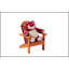 Chaise Adirondack en bois pour enfants