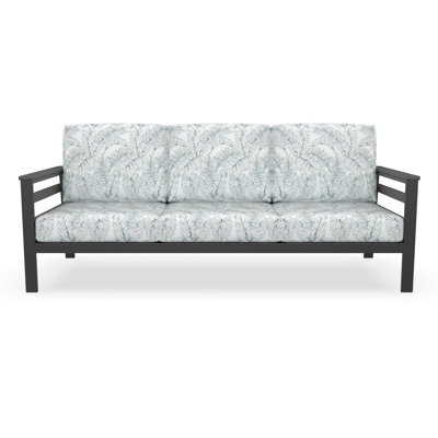 Townsend 80'' Wide Outdoor Patio Sofa with Sunbrella Cushions