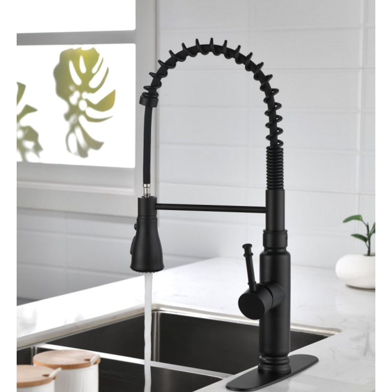 Touch Kitchen Faucet With Pull Down Sprayer