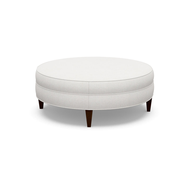 Round Ottoman, 9637-49, Walnut