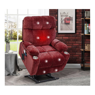 Fauteuil inclinable électrique à deux moteurs avec chauffeur et massage Liyasi