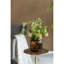 Vase de table en verre 7,9 "brun / noir Henderikus