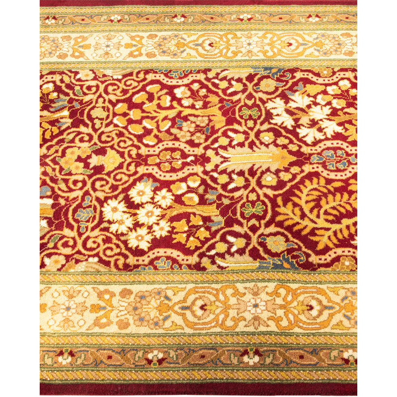 Classic One-of-a-Kind 2' 6" X 12' 1" Hand Knotted Area Rug