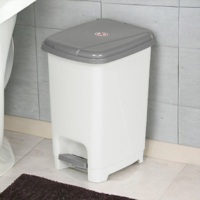 Hellie Plastic Pedal Bin Recycling Bin - 2.11L