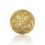 KNOB; LT. COLORADO TOPAZ CRYSTAL-346426078