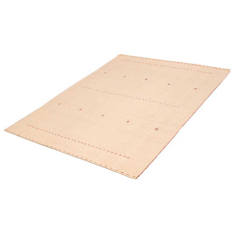 Tapis crème Kashkuli Gabbeh 7 pi 10 po x 11 pi 1 po