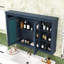 Armoire à miroir murale avec rangement personnalisable, étagère ouverte-1540224971