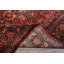 Tapis médaillon traditionnel en laine noué à la main rouge 10 pi 4 po x 15 pi 5 po Tabrija