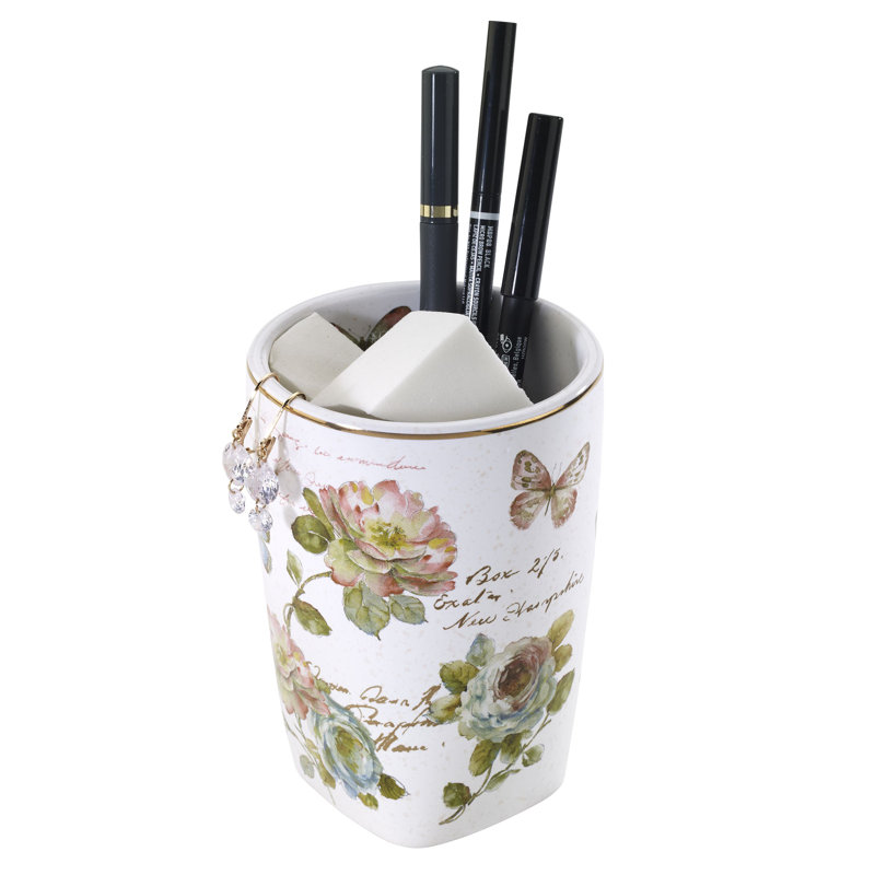 Butterfly Garden Bath Tumbler