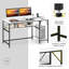 Metal Base Computer Desk-203433855