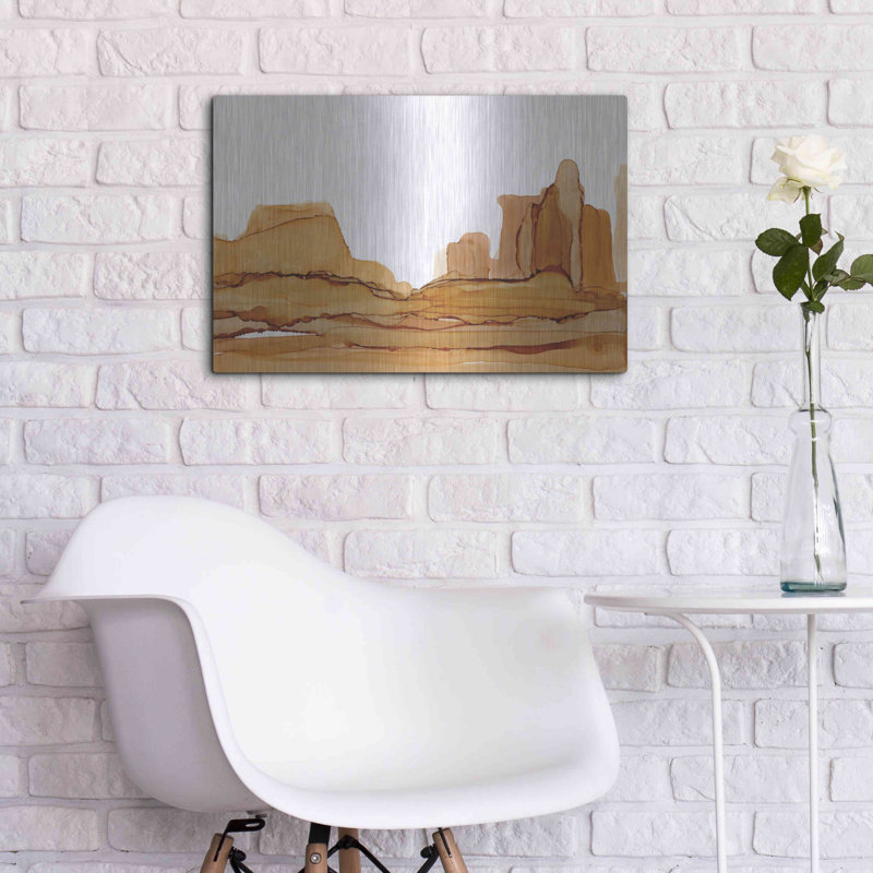 «Brownscape II» par Chris Paschke, H 16 po x l 24 po