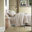 Modern Yarn Dyed Bedding Set, Polyester Comforter For All Seasons