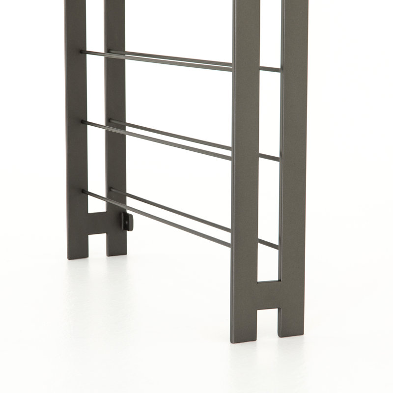 Galloway Wine Bottle Rack in Gunmetal