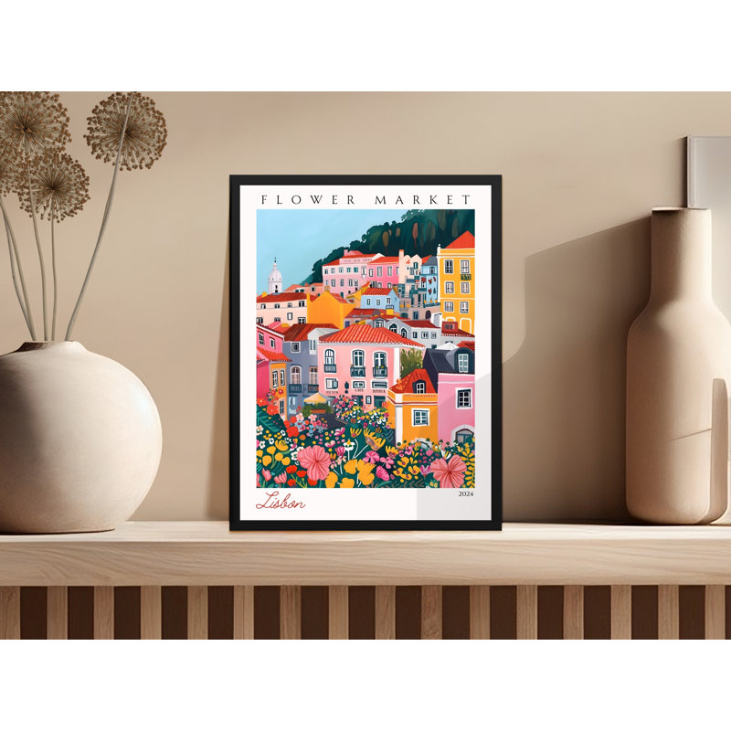 Margareta 1 Piece Wall Art, 6x8