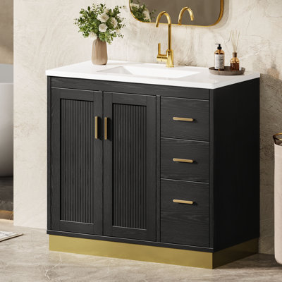 Meuble-lavabo simple 36 po Vicky