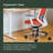 Ergonomic Chair - A Versatile Desk Chair With Adjustable Lumbar Support, Breathable Mesh Backrest, And Smooth Wheels - Experience Optimal Comfort And Support - Poppy