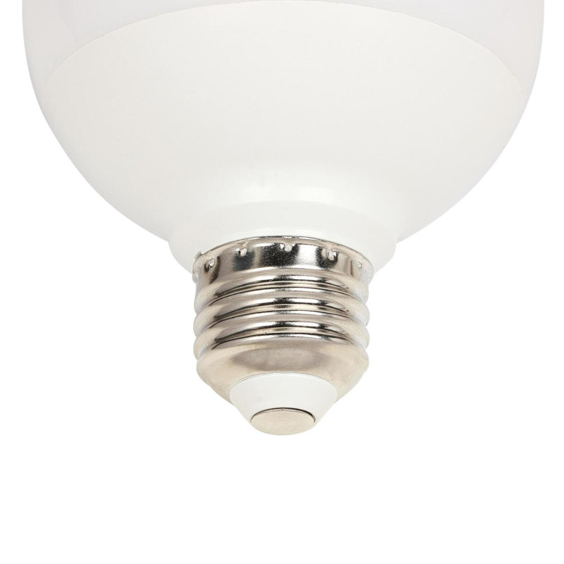 Ampoule à DEL à intensité variable de 6 W (équivalent à 75 W) blanc brillant G25, base moyenne, paquet de 6