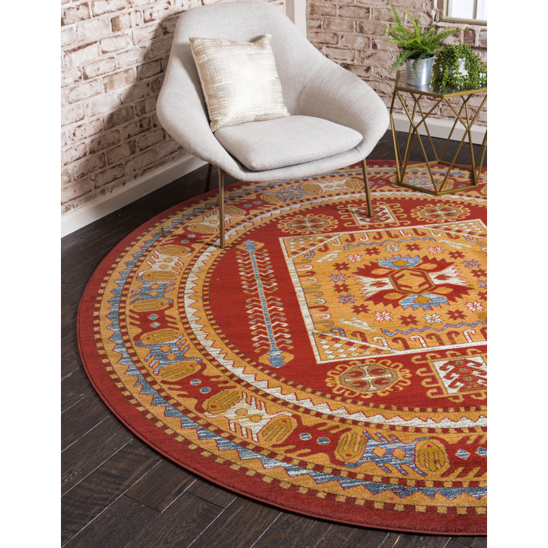 Tapis rouge, Rond 6 pi 1 po