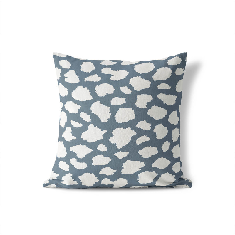 Coussin Animal Spot, Bleu, H 20 po x l 20 po