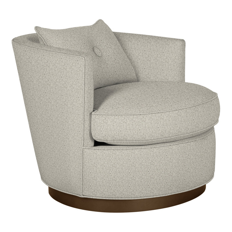 Chaise pivotante Bernadette de Michael Weiss, Métal Tuck, La Havane