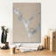  «Faultline Silver» par Design Fabrikken, art mural sur toile, 18 po x 26 po