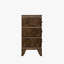 Commode de chambre 9 tiroirs Burl Oak-122481488