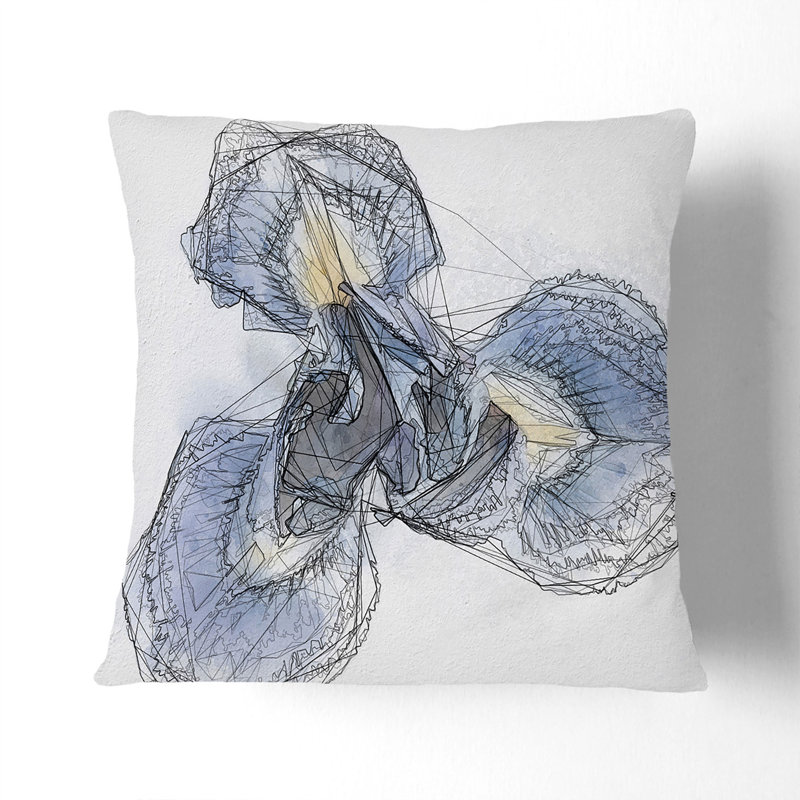 Square Throw Cushion, 40cm H x 40cm W x 15cm D