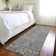 Machine Washable Indoor/Outdoor Christain ACN1223 Pewter Rug