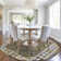 Machine Washable Indoor/Outdoor Xhevrie Brown Rug