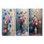 Bleu bleu rose, pétales de bleuet Grace I - Collection d'art mural traditionnel bleu-1843789545-1843789547-1843789542