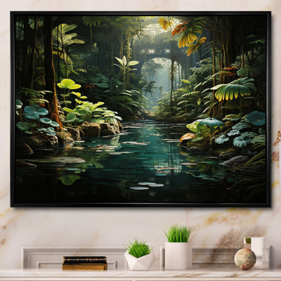 Caraibe Jungle Adventure - reproduction sur toile