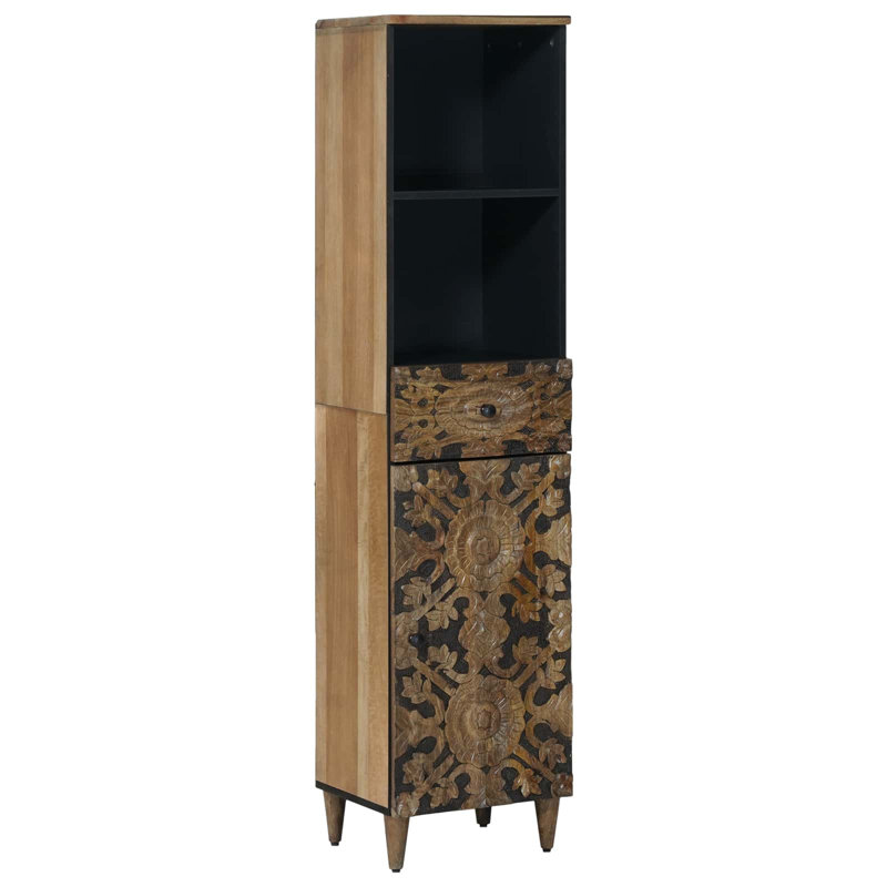Solid Wood Bathroom Cabinet