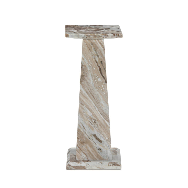 Ellric Decorative Object, Beige Marble