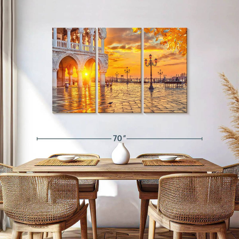 Sebbie Piazza Di San Marco, H 36 po x l 57 po