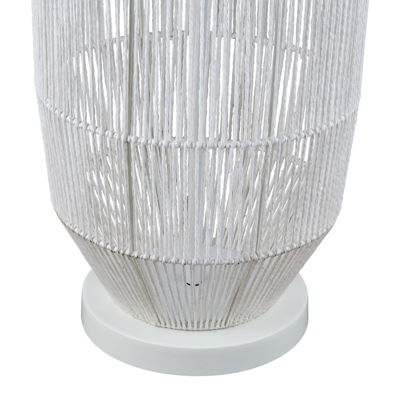 Lampe sur pied 1 lumière de 63 po Husk - blanc